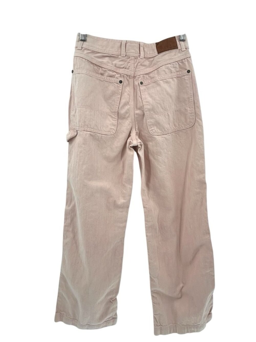 MADEWELL X MN Women's Pink Denim The Wide Leg Jeans Size 28 - Picture 7 of 7